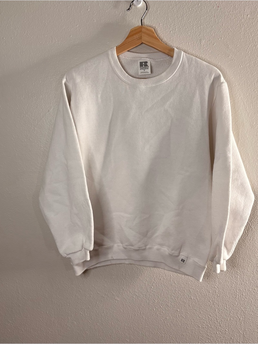 Russell Athletic Crewneck Sweatshirt in White